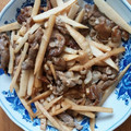 まゅ＠たん's cooksnap of when they made 簡単♪たけのこと豚肉の塩炒め☆.