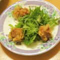 りんご華☆1219's cooksnap of when they made 水菜シュウマイサラダ.