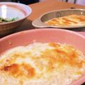 ayk115's cooksnap of when they made ☆カニカマでクリームグラタン☆.