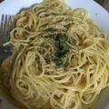 ・ω・ぽけ's cooksnap of when they made フライパンひとつでツナマヨエッグパスタ.