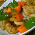 takamone's cooksnap of when they made ☆鶏肉の旨辛炒め☆.