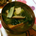 みあちん♡'s cooksnap of when they made ＊ターサイと椎茸の中華スープ＊.