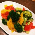 Rumiko1206's cooksnap of when they made ブロッコリーとパプリカのペペロンチーノ.