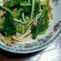 odette♪'s cooksnap of when they made 簡単副菜♡ゴマ香る小松菜とキノコのお浸し.