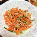 猫ねずみ's cooksnap of when they made 簡単！人参ときゅうりの中華和え.