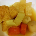 はづたけ's cooksnap of when they made 圧力鍋で☆　大根・人参・厚揚げの煮物.
