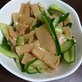 やまと☆まま's cooksnap of when they made きゅうりとメンマでごま油和え.