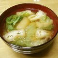ぽりぽり拓庵's cooksnap of when they made レタスの美味しいお味噌汁〜♪.