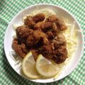こおならはいか's cooksnap of when they made 唐揚げ好きの旦那さんも納得の唐揚げ.