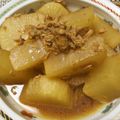 udukikarin's cooksnap of when they made ツナ大根の煮物.