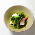 Satoco❋'s cooksnap of when they made あと一品＠三つ葉と蒲鉾のワサビ酢醤油和え.