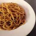 rosetsu's cooksnap of when they made 純和風？！納豆とノリ佃煮の和風パスタ.