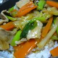 ゆず８２'s cooksnap of when they made 中華丼風野菜のあんかけドン.