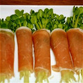 ☆なつきち☆'s cooksnap of when they made 時短おつまみ☆かいわれの生ハム巻き.