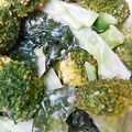 kimimaruo's cooksnap of when they made ブロッコリーと竹輪とワカメのわさマヨポン.