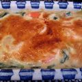 Sacchamm's cooksnap of when they made 簡単♡大好きなほうれん草とエビのグラタン.