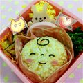 ☆くるみるく☆'s cooksnap of when they made にこにこ♪赤ちゃん＊キャラ弁.