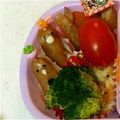 こたまごゆう's cooksnap of when they made ちくわヒヨコ＊キャラ弁おかず.