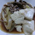 ハッピーうめ's cooksnap of when they made ごはんに合う♡肉豆腐♡.