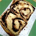 rinayuki's cooksnap of when they made HBで折込チョコマーブルパン.