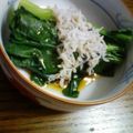 桃子san's cooksnap of when they made 小松菜としらす.