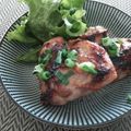ゆみみまき's cooksnap of when they made 鶏モモ肉の味噌マヨ焼き.