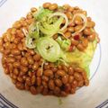emi0015's cooksnap of when they made アボカドにピリ辛納豆ドレ.