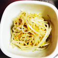 ＫawausosO's cooksnap of when they made もやしのナムル～火を使わずレンジで簡単～.