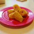 ママんま's cooksnap of when they made ハムチーズ卵◎くるくる◎.