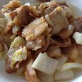 yuri＊mana's cooksnap of when they made 中華風カリカリ豚バラ肉の白菜炒め.