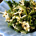 kokokoaraa's cooksnap of when they made ほうれん草と切り干し大根のごまマヨサラダ.