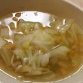 Asukalala's cooksnap of when they made キャベツのコンソメスープ.