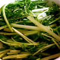 ★ＴＯＭＯ☆'s cooksnap of when they made 水菜のササッと中華炒め.