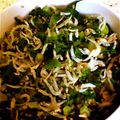 3March's cooksnap of when they made ほんだしで作る大根菜とじゃこのごはん.
