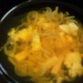 ユーロン's cooksnap of when they made かき玉汁☆かくし技でふんわり卵.