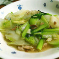 azok's cooksnap of when they made 白菜と豚だけでうまうまあんかけ.