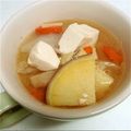 ぴーころころ's cooksnap of when they made 家族団らん♪　あったか豚汁サツマイモ入り.