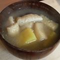 サーフブレイド's cooksnap of when they made さつまいものお味噌汁♪.
