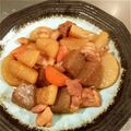 おざゆみ's cooksnap of when they made 鶏肉と大根とこんにゃくの煮物.