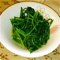*つらら*'s cooksnap of when they made ♪青梗菜とほうれん草のごま油いため2♪.