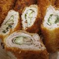 メグマ's cooksnap of when they made ヘルシーなころもで！豚しそチーズフライ☆.