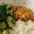 地鶏の町の子's cooksnap of when they made コチュマヨきゅうり納豆.