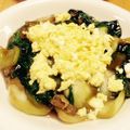 o^o^oayuayu's cooksnap of when they made チンゲン菜のあん玉丼.