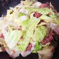 くんたりん's cooksnap of when they made キャベツとポテトのコンビーフマヨ炒め☆.