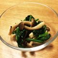 フォーンピーチ's cooksnap of when they made ほうれん草としめじの大人のおひたし♪.