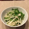クックD1OGEA☆'s cooksnap of when they made 大根とパクチーのサラダ.