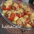tamakanasota's cooksnap of when they made 甘さが広がるトマトの肉詰めオーブン焼き.