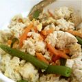 ユーロン's cooksnap of when they made 卵炒り豆腐♪栄養満点.