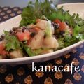 tamakanasota's cooksnap of when they made ビールが旨い赤と黒・オリーブまぶしトマト.
