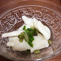 dolcecafe's cooksnap of when they made かぶときゅうりの浅漬け.